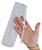 Renda Guipir CHL-207 FLOR 1.0 Cm -  Rolo C/13.7 Metros Cor:Branco - Imagem 1