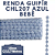 Renda Guipir CHL-207 FLOR 1.0 Cm -  Rolo C/13.7 Metros Cor:Azul-Bebe - Imagem 1