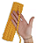 Renda Guipir CHL-207 FLOR 1.0 Cm -  Rolo C/13.7 Metros Cor:Amarelo-Ouro - Imagem 1