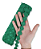 Renda Guipir CHL-207 Flor 2.5 Cm - Rolo C/13.7 Metros Cor:Verde-Bandeira - Imagem 1