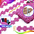 Renda Guipir CHL-207 Flor 2.5 Cm - Rolo C/13.7 Metros Cor:Rose - Imagem 6