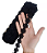 Renda Guipir CHL-207 Flor 2.5 Cm - Rolo C/13.7 Metros Cor:Preto - Imagem 3
