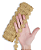 Renda Guipir CHL-207 Flor 2.5 Cm - Rolo C/13.7 Metros Cor:Ouro - Imagem 3