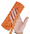 Renda Guipir CHL-207 Flor 2.5 Cm - Rolo C/13.7 Metros Cor:Laranja - Imagem 3