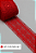 Renda Guipir CHL-419 Entremeio 4.0 Cm - Rolo C/13.7 Metros Cor:Vermelho - Imagem 1