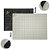 Base De Corte Dupla Face A2 - 60X45Cm - Preto e Cinza Ref: AT-60X45PC - Imagem 1