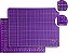 Base De Corte A3 Roxo - 30X45Cm - Patchwork Artesanato Scrapbook Ref: AT-45X30AZ - Imagem 1