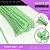 100 Haste De Chenille Limpador De Cachimbo Fios Artesanato 30cm Cor:Verde-Bebe-238 - Imagem 1