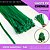 100 Haste De Chenille Limpador De Cachimbo Fios Artesanato 30cm Cor:Verde-Bandeira-540 - Imagem 1