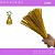 100 Haste de Chenille Limpador de Cachimbo Fios Artesanato 30cm COR:OURO - Imagem 1