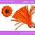 100 Haste de Chenille Limpador de Cachimbo Fios Artesanato 30cm COR:LARANJA-523 - Imagem 1
