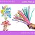100 Haste de Chenille Limpador de Cachimbo Fios Artesanato 30cm COR:CORES-PASTEIS - Imagem 1