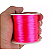 Cordão Acetinado Rabo de Rato - Fio de Seda - 1mm - Rolo C/100 Mts COR:ROSA-NEON - Imagem 1