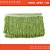 Franja de Tecido Acetinado - 30 cm - Grade de Cores - Rolo C/10 Mts COR:VERDE-LIMAO-225 - Imagem 1