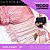 Franja de Tecido Acetinado - 30 cm - Grade de Cores - Rolo C/10 Mts COR:ROSA-CANDY-133 - Imagem 1