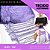 Franja de Tecido Acetinado - 30 cm - Grade de Cores - Rolo C/10 Mts COR:LILAS-164 - Imagem 1
