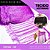 Franja de Tecido Acetinado - 30 cm - Grade de Cores - Rolo C/10 Mts COR:FUCSIA-06 - Imagem 1