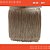 Franja de Tecido Acetinado - 30 cm - Grade de Cores - Rolo C/10 Mts COR:BEGE-297 - Imagem 1