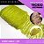 Franja de Tecido Acetinado - 20 cm - Grade de Cores - Rolo C/10 Mts COR:VERDE-LIMAO-225 - Imagem 1