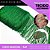Franja de Tecido Acetinado - 20 cm - Grade de Cores - Rolo C/10 Mts COR:VERDE-BANDEIRA-540 - Imagem 1