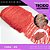 Franja de Tecido Acetinado - 20 cm - Grade de Cores - Rolo C/10 Mts COR:CORAL-816 - Imagem 1