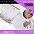 Franja de Tecido Acetinado - 20 cm - Grade de Cores - Rolo C/10 Mts COR:BRANCO-101 - Imagem 1