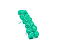 Rosinha De E.V.A P/ Artesanato - Pct C/144 Unid. Cor:VERDE-JADE-539 - Imagem 1