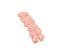 Rosinha De E.V.A P/ Artesanato - Pct C/144 Unid. Cor:SALMAO-147 - Imagem 1