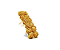 Rosinha De E.V.A P/ Artesanato - Pct C/144 Unid. Cor:OURO - Imagem 1