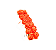 Rosinha De E.V.A P/ Artesanato - Pct C/144 Unid. Cor:LARANJA-523 - Imagem 1