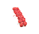 Rosinha De E.V.A P/ Artesanato - Pct C/144 Unid. Cor:CORAL-816 - Imagem 1