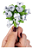 Mini Florzinha De Plastico - Pct C/ 144 Unid. Cor:PRATA - Imagem 1