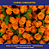 Mini Florzinha De Plastico - Pct C/ 144 Unid. Cor:LARANJA-523 - Imagem 4