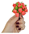 Mini Florzinha De Plastico - Pct C/ 144 Unid. Cor:CORAL-816 - Imagem 1
