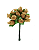 Mini Florzinha De Plastico - Pct C/ 144 Unid. Cor:CHOCOLATE-283 - Imagem 1