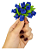 Mini Florzinha De Plastico - Pct C/ 144 Unid. Cor:AZUL-ROYAL-207 - Imagem 1