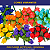 Mini Florzinha De Plastico - Pct C/ 144 Unid. Cor:AMARELO-OURO-110 - Imagem 3