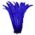 Pena Calda Rabo de Galo Pluma - Pct c/100 unid. - Tam: 25-30cm Cor:AZUL-ROYAL-207 - Imagem 1