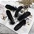 100 Penas de Ganso Macio - Tam : 13-18cm - Pluma De Cisne Natural Cor:PRETO - Imagem 1
