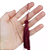 20 Pingentes De Seda Tassel - 7.0 Cm COR:VINHO-CLARO-520 - Imagem 1