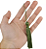 20 Pingentes De Seda Tassel - 7.0 Cm COR:VERDE-OLIVA-254 - Imagem 1