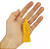 20 Pingentes De Seda Tassel - 7.0 Cm COR:AMARELO-OURO-110 - Imagem 1