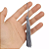 10 Pingentes De Seda Tassel - 7.0 Cm COR:CINZA-ESCURO-307 - Imagem 1