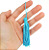 10 Pingentes De Seda Tassel - 7.0 Cm COR:AZUL-TURQUESA-199 - Imagem 1