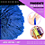 100 Pingentes De Seda Tassel - 7.0 Cm COR:AZUL-ROYAL-207 - Imagem 1
