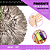100 Pingentes De Seda Tassel - 7.0 Cm COR:BEGE-297 - Imagem 1