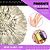 100 Pingentes De Seda Tassel - 7.0 Cm COR:BEGE-CLARO-010 - Imagem 1