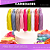 100 Pingentes De Seda Tassel - 7.0 Cm COR:CORAL-816 - Imagem 3