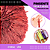 100 Pingentes De Seda Tassel - 7.0 Cm COR:CORAL-816 - Imagem 1