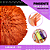 100 Pingentes De Seda Tassel - 7.0 Cm COR:LARANJA-523 - Imagem 1